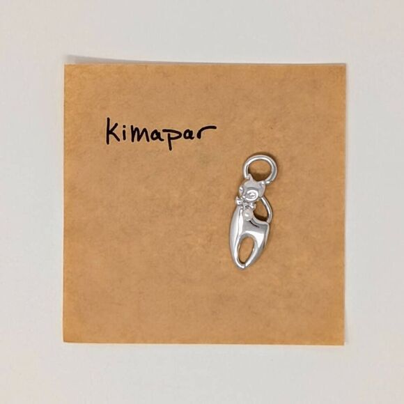 Mikimoto Cat necklace pendant with Akoya Pearl collar - Picture 6 of 7